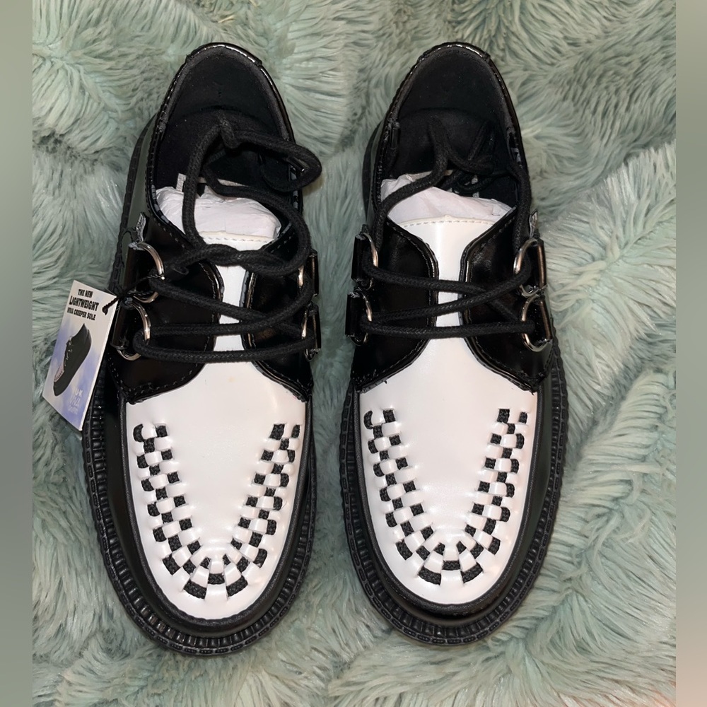 TUK Black/ White “Classic Two—Toned” Creepers